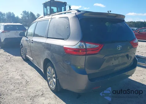 2015 Toyota Sienna Xle Premium 7 Passenger из США, поврежденный, VIN 5TDDK3DC1FS102771